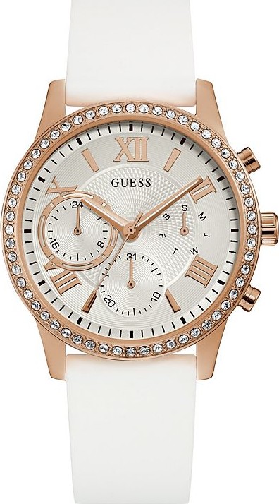 GUESS ROSE GOLD-TONE MULTIFUNCTION WATCH 40MM