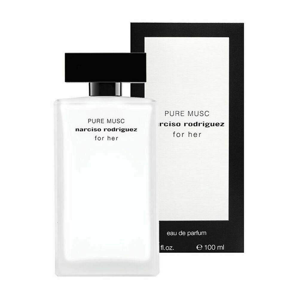 New Sealed Narciso Rodriguez Pure Musc Women's Eau de Parfum Spray 3.3 oz SEALED