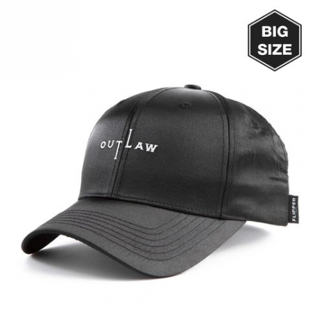 Nón Ballcap FLIPPER THUG Out Law FB139 (Đen) - Size lớn (59~61cm)