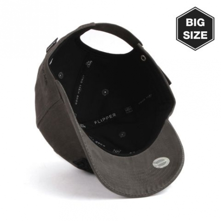 Nón Ballcap FLIPPER TL2 2line FB145 (Xám đậm) - Size lớn (59~61cm)
