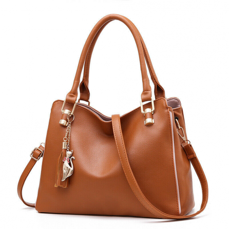 Women Faux Leather Shoulder Bag Handbags Messenger Crossbody Satchel Tote Purse